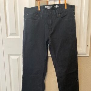 Mens black Levi jeans